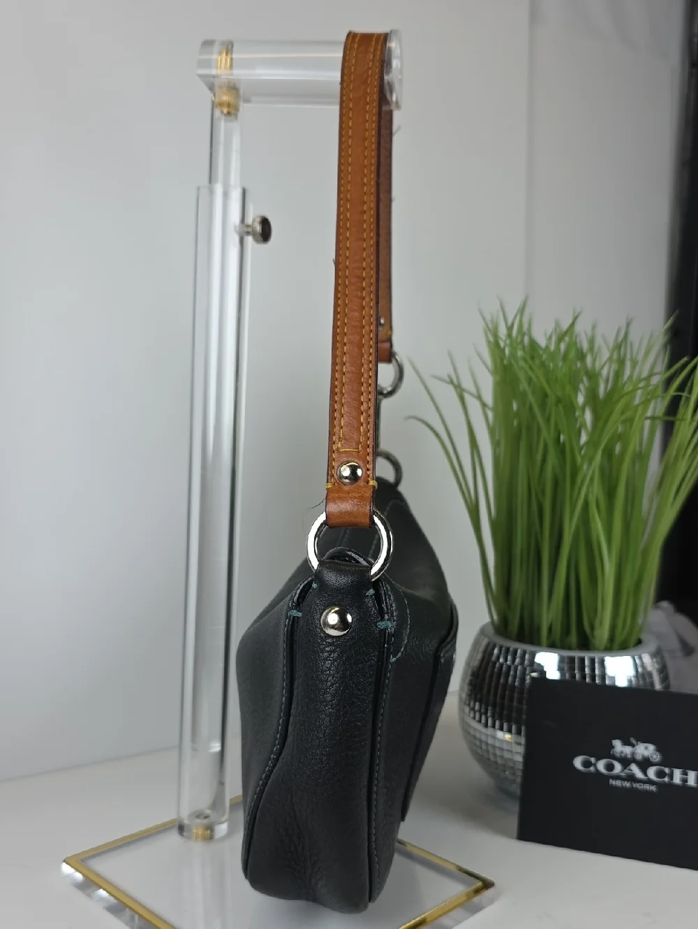 Coach Hobo Black Small Chelsea Turnlock Shoulder Hand Bag